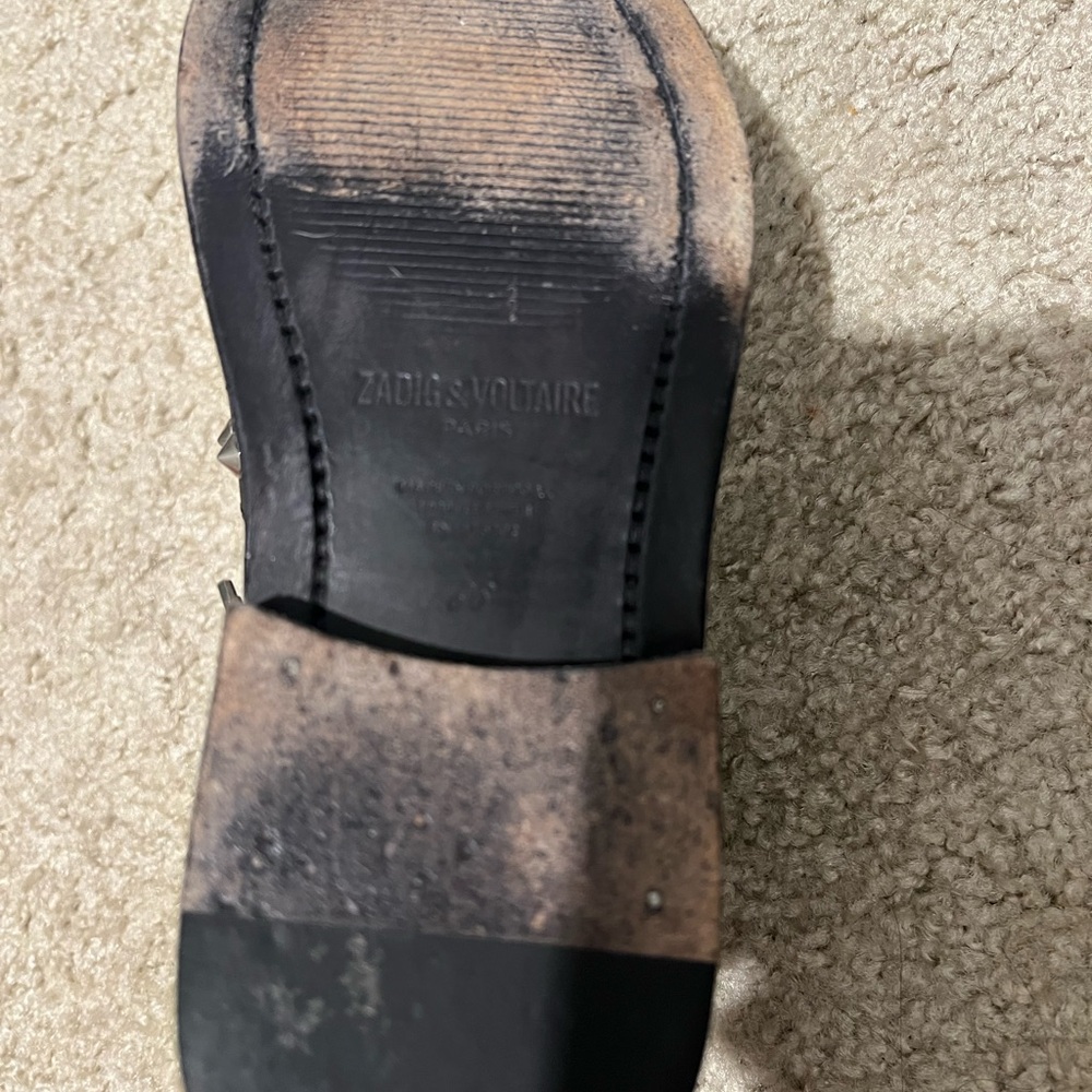 Zadig & Voltaire leather ankle boots - Picture 6 of 7